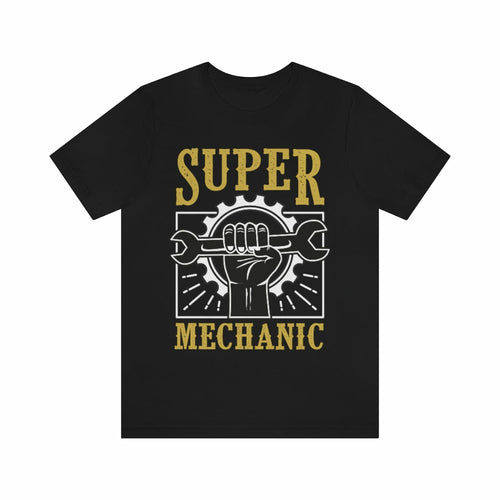 Super Mechanic Printed T-Shirt