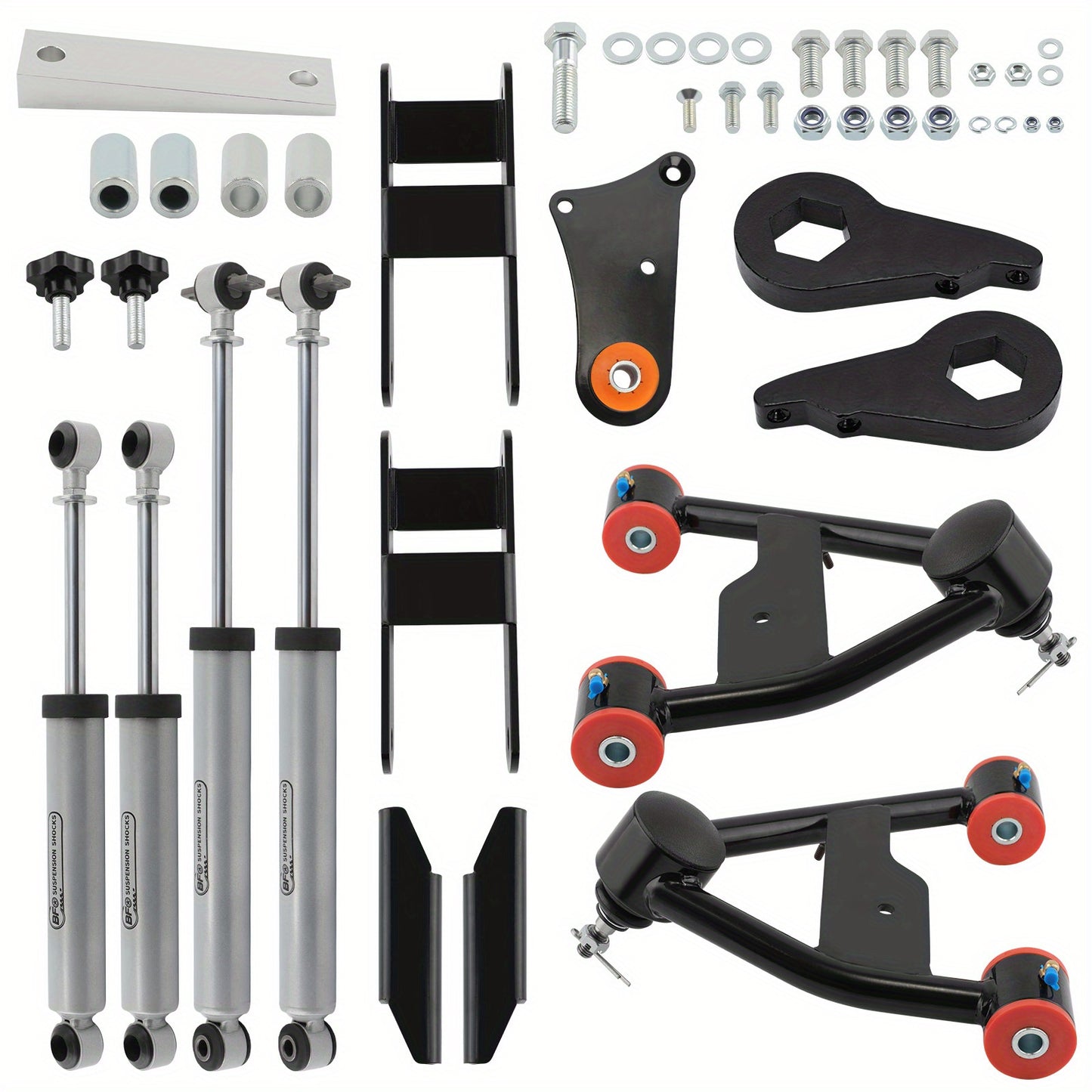 2.5" Suspension Lift Kit For Chevy S10 Blazer 1983-05 GMC Sonoma 4WD 1991-04