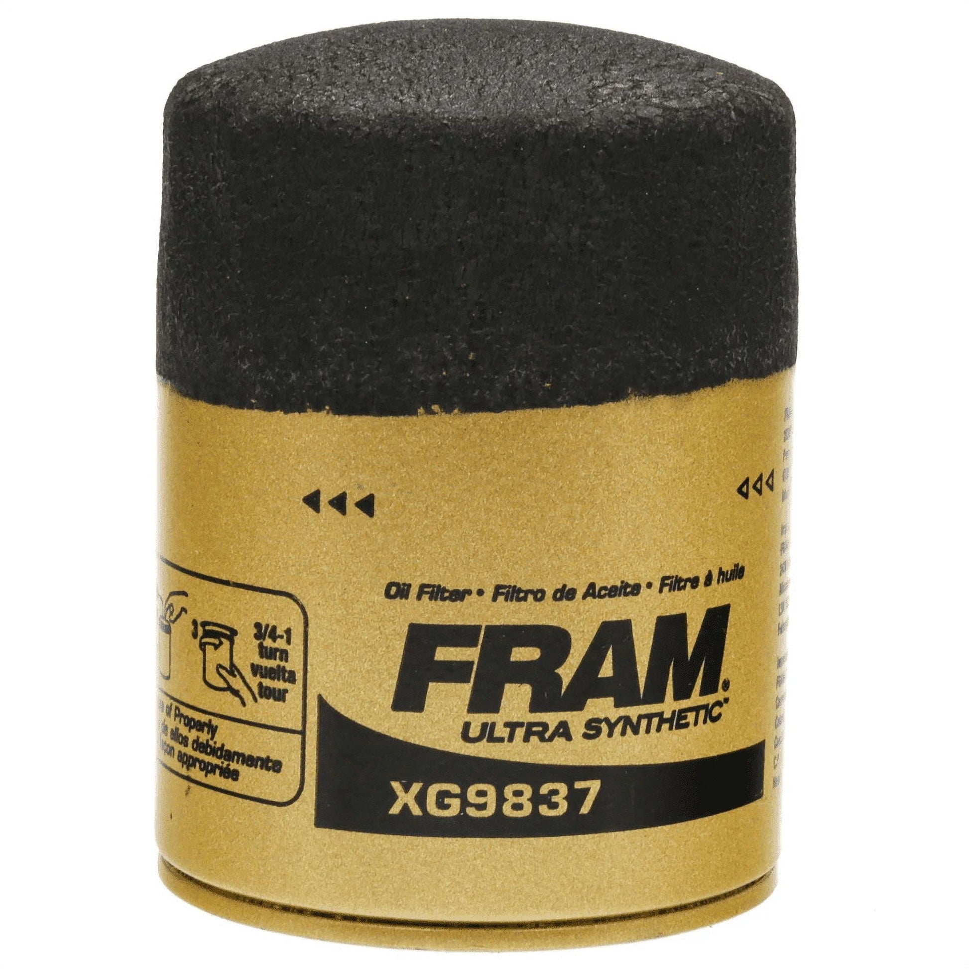 Ultra Synthetic Oil Filter, XG9837, 20K Mile Replacement Filter for Select Buick, Chevrolet, Saturn Vehicles